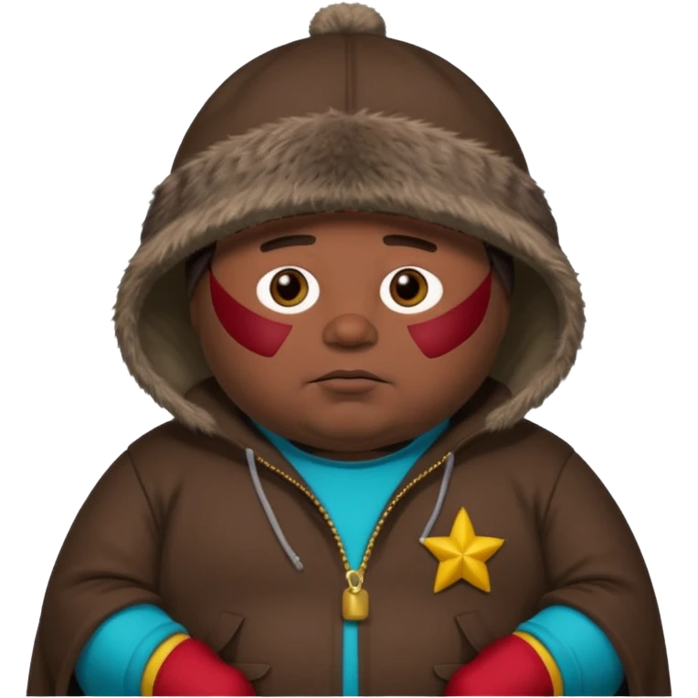 South Park Eric cartman as the coon emoji