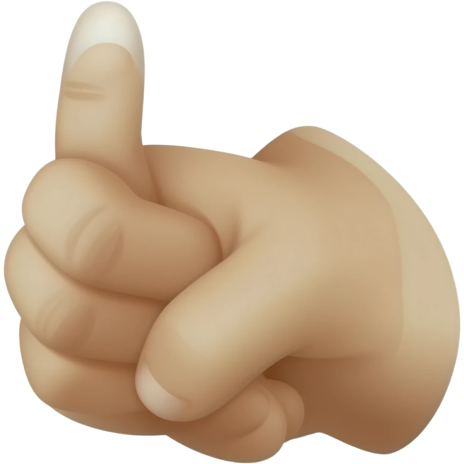 finger emoji of "small" emoji