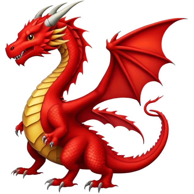 Red dragon🐉 emoji