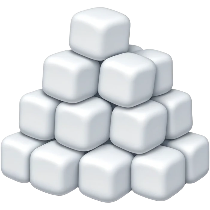Marshmallow pile emoji