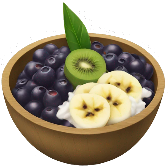 açai bowl emoji