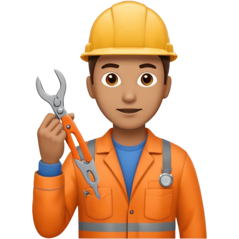 Electrician with Wire Cutters Open emoji