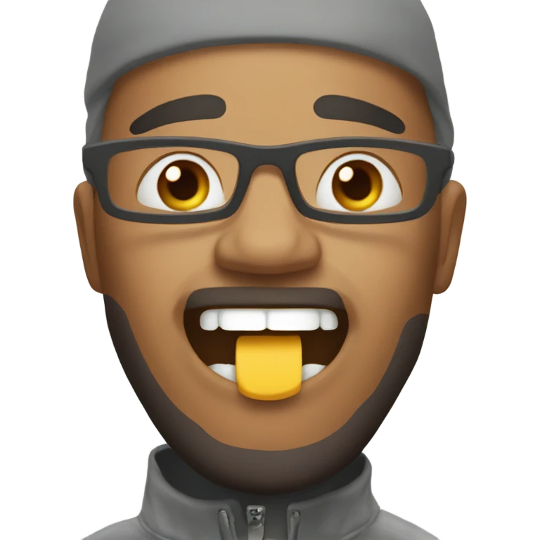 Flashing happy new year text emoji