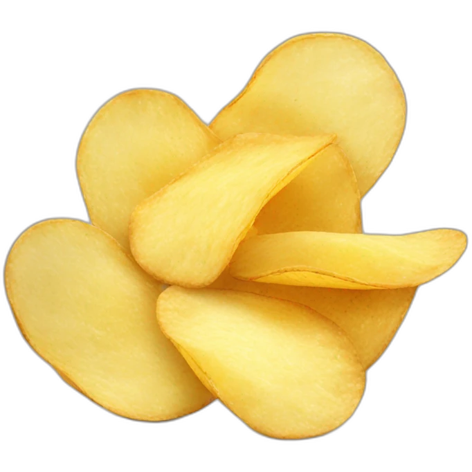 Potato chips emoji