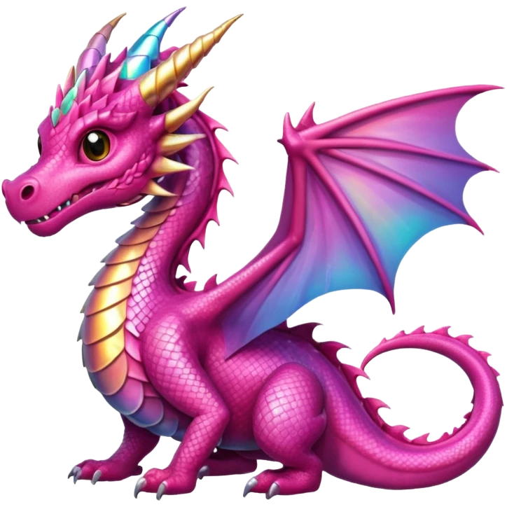 pink dragon emoji