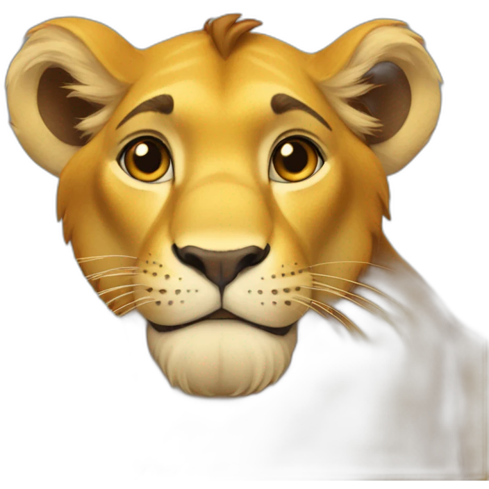 Simba emoji
