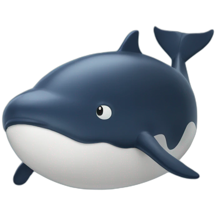 chat sur une baleine  emoji