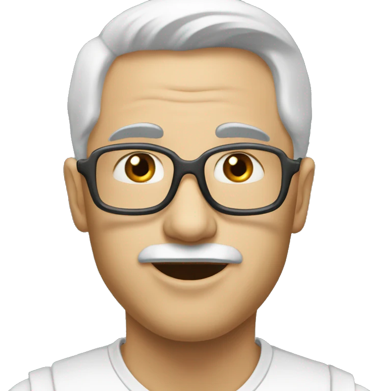 Белая гортензия emoji