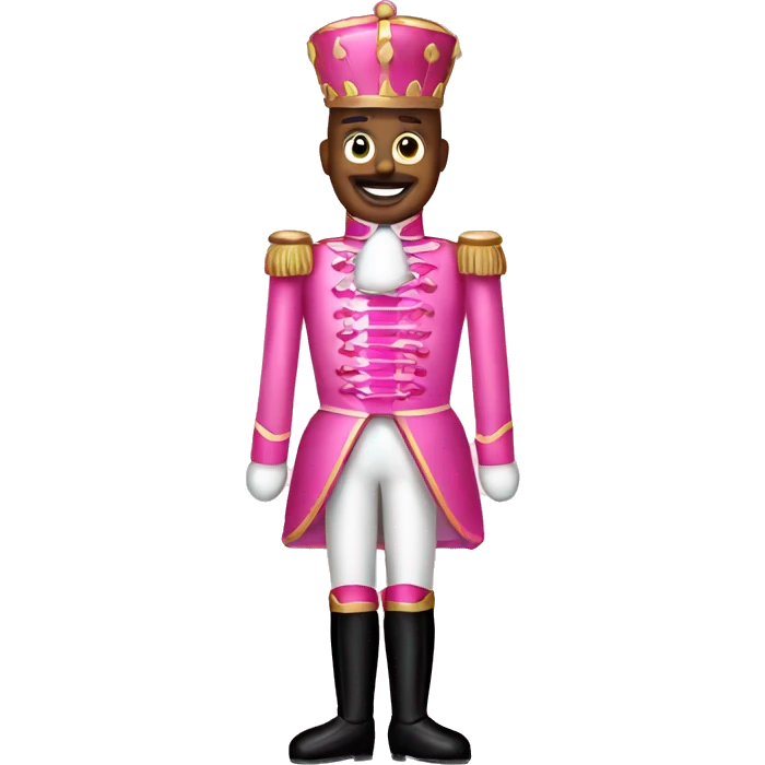 Pink nutcracker  emoji