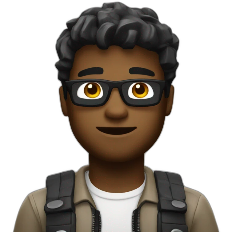 Roblox cool guy emoji