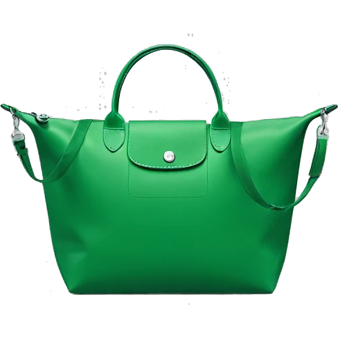 Longchamp green  emoji