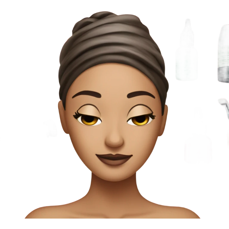 spa at a cosmetologist emoji