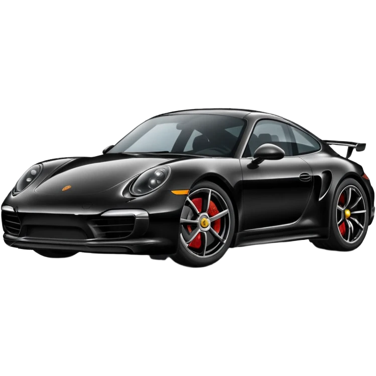 Black porsche emoji
