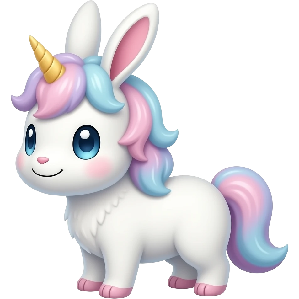 Pokémon is the unicorn candy bunny cute emoji