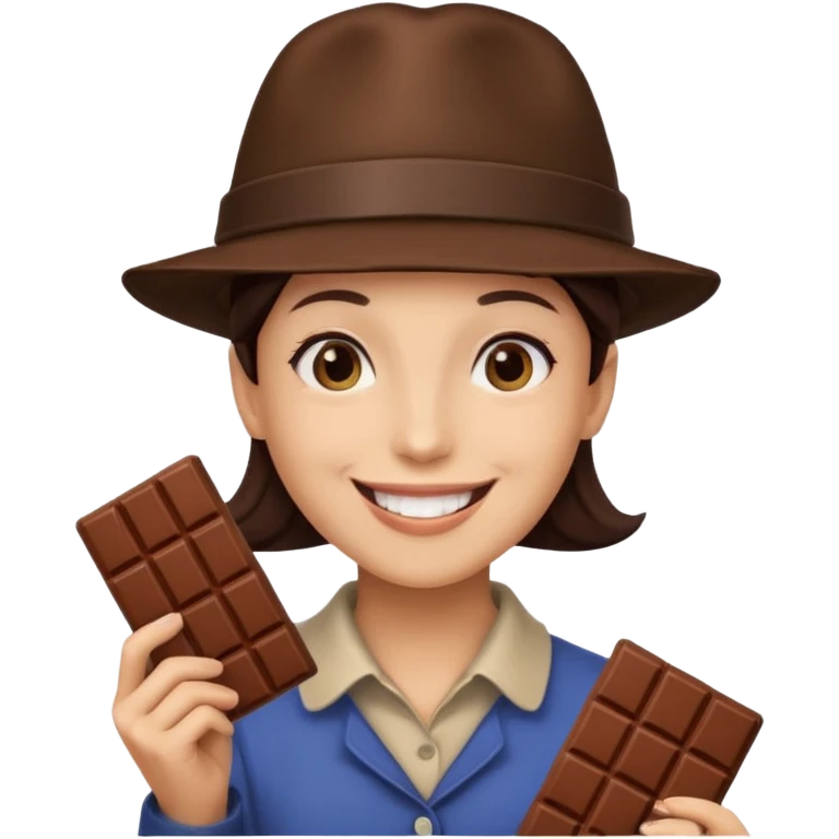 hazme un paco choclatero emoji
