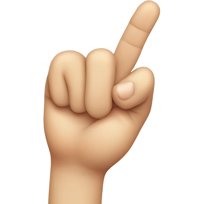 korean finger heart emoji