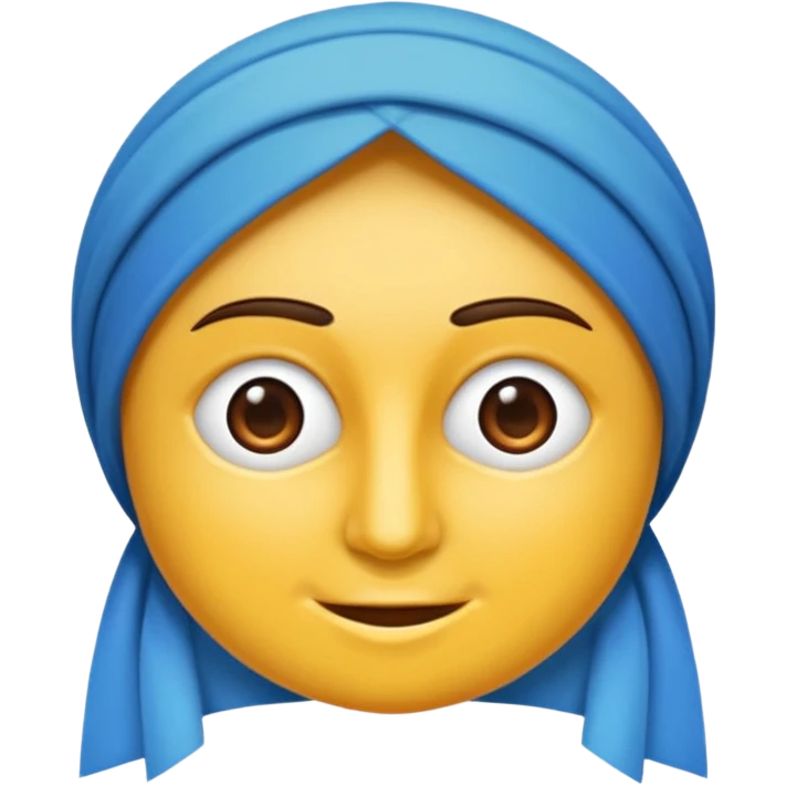 Mavi tık emoji