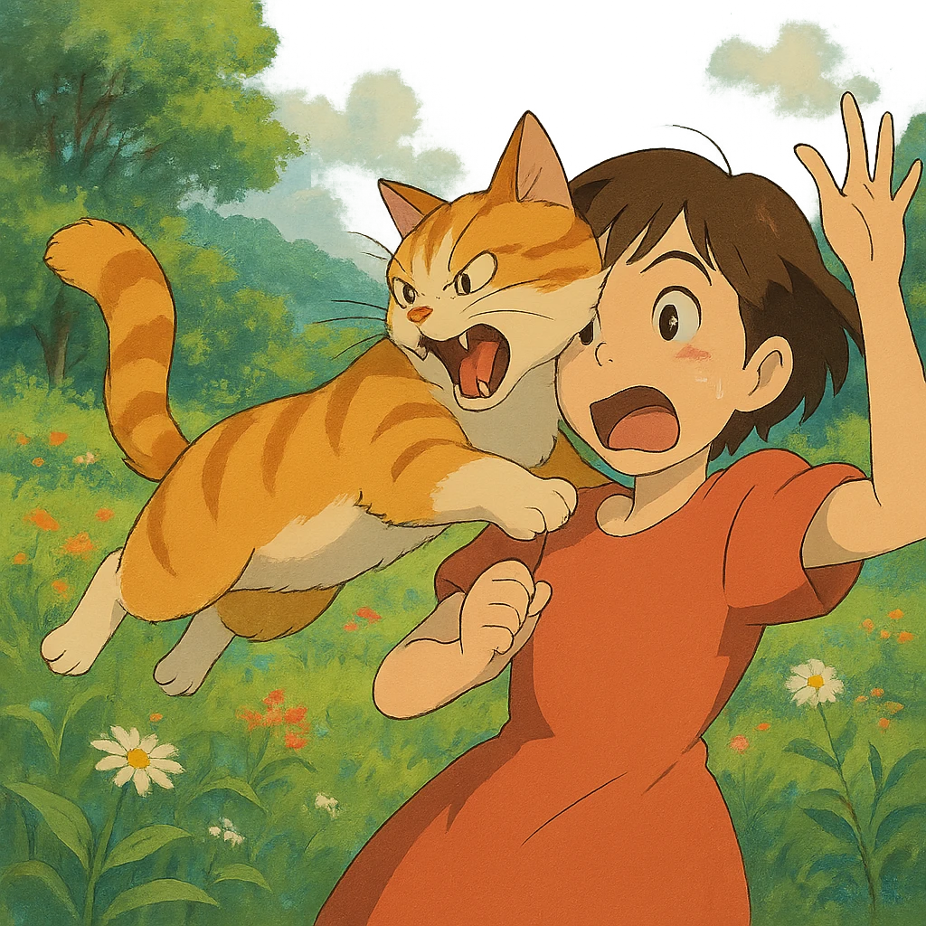 cat attack emoji
