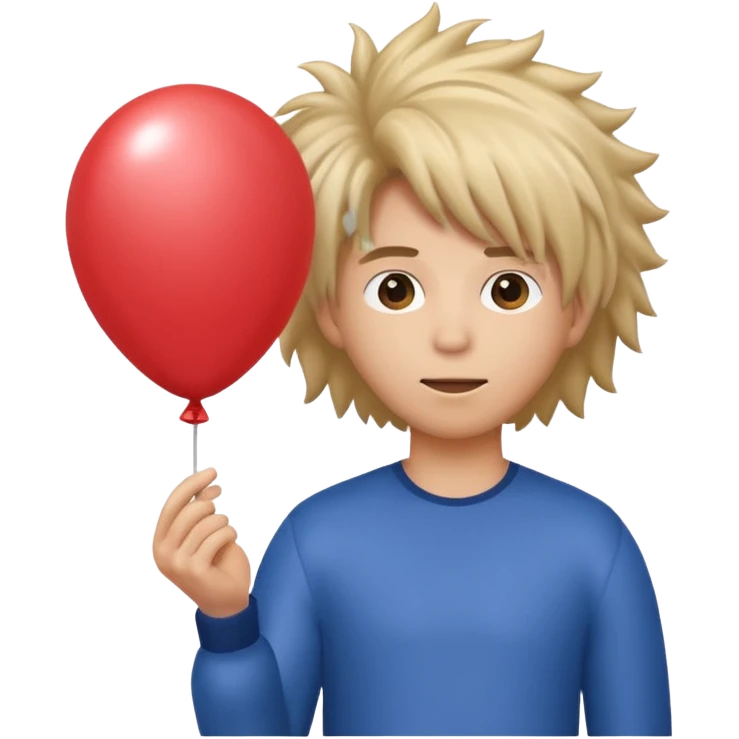 Balloon & Static Hair emoji