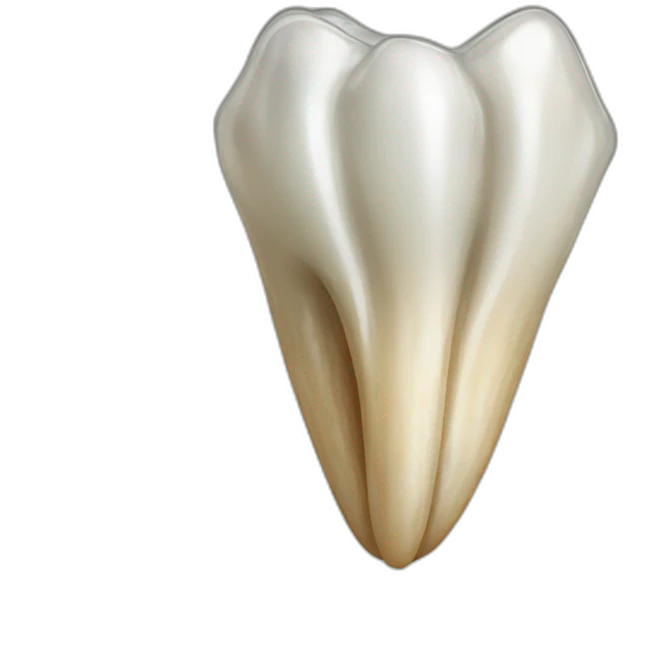 Dried dead fish tooth emoji