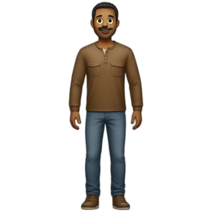 full length man emoji