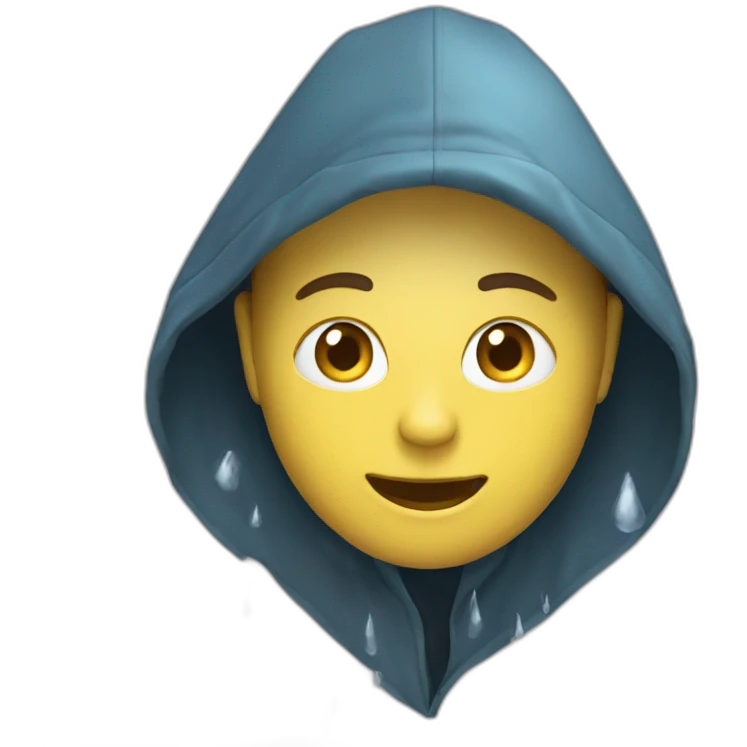 Rain emoji