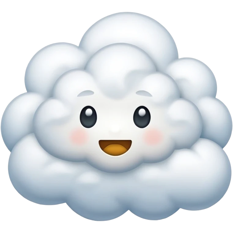 Cloud emoji
