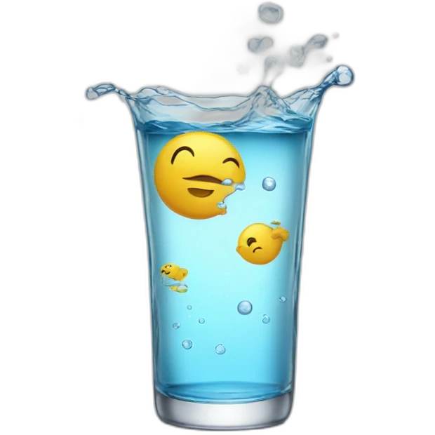 Verre d'eau  emoji