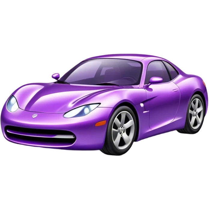 violet 🚗 emoji