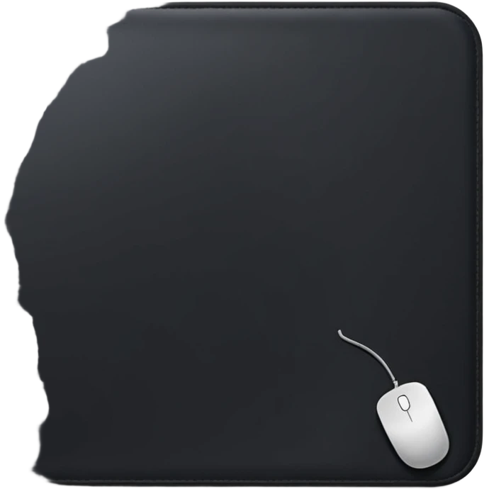 big mouse pad emoji
