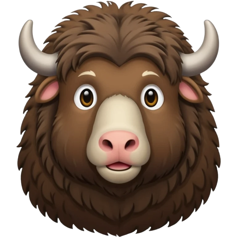 musk ox emoji