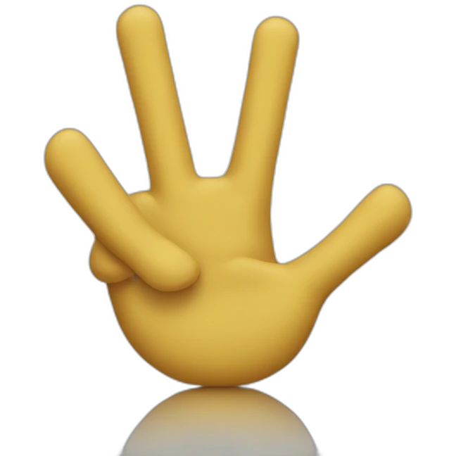 Shocker fingers emoji