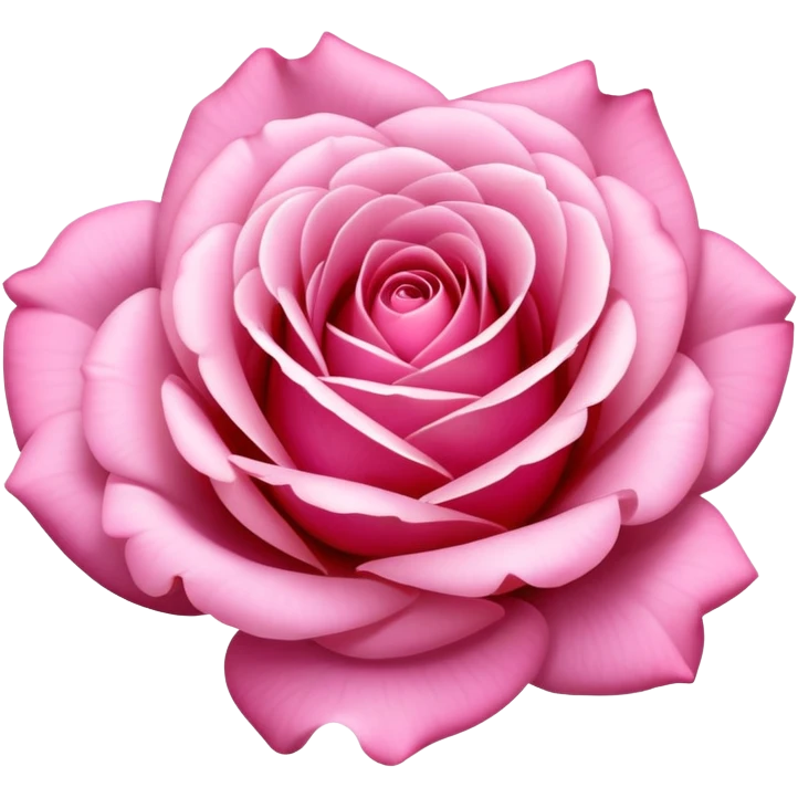 A pink Rose  emoji