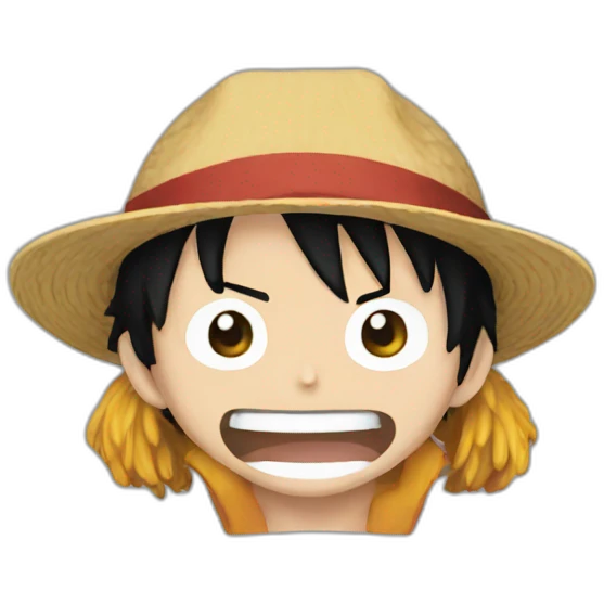Luffy emoji