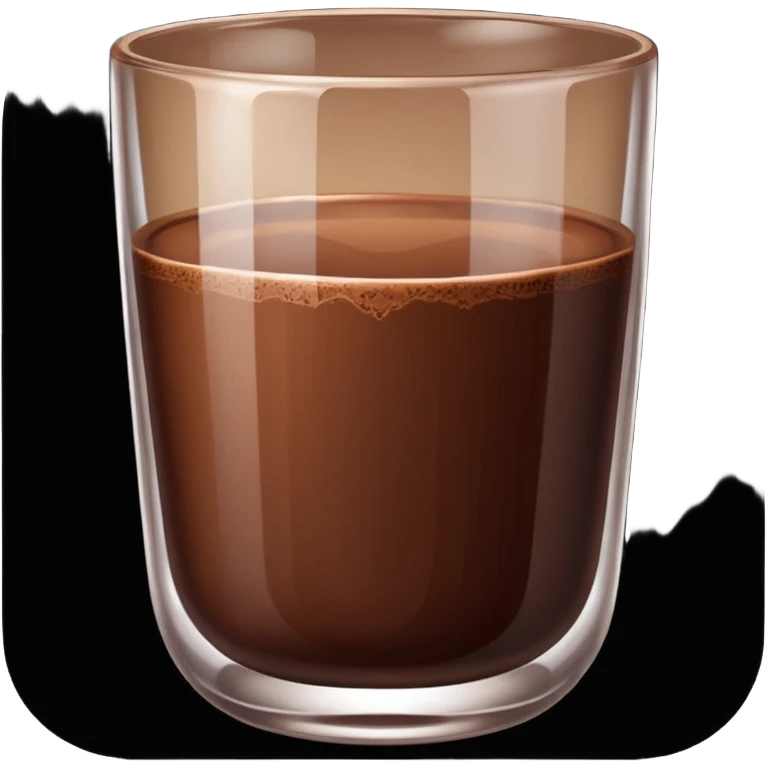 Cacao glass emoji