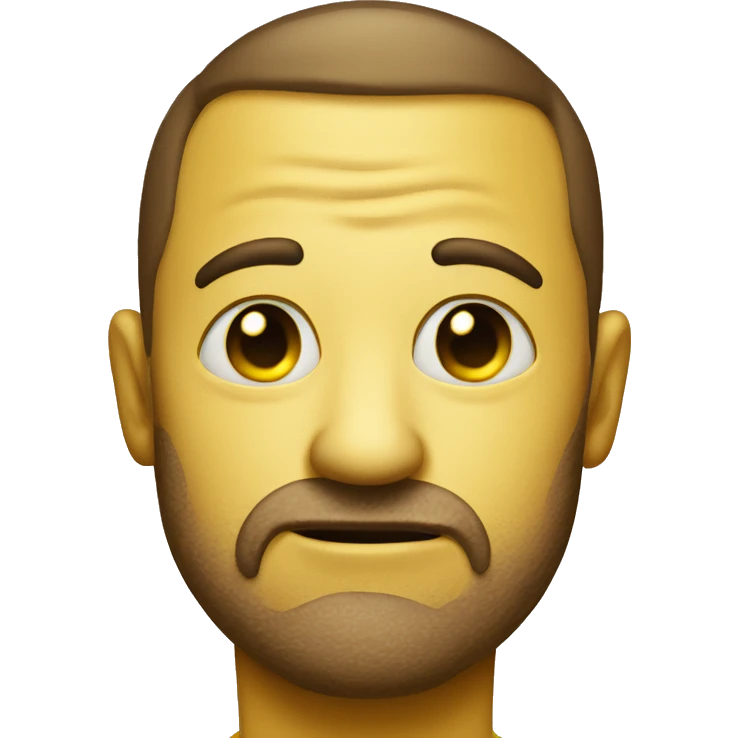 Yellow emoji side eye  emoji