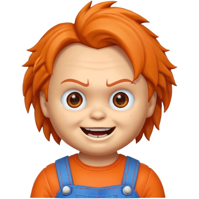 Un emojin de chuky emoji