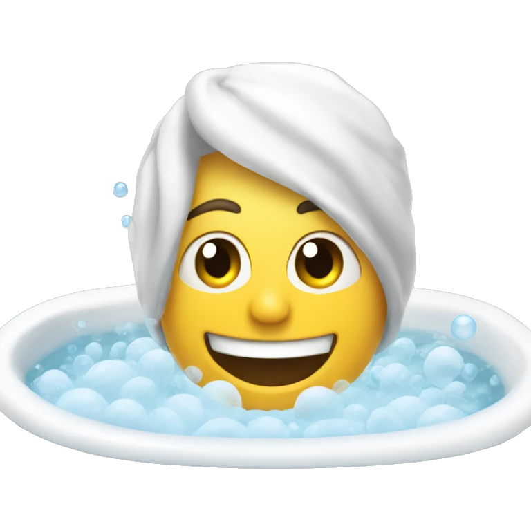 bath bubbles emoji