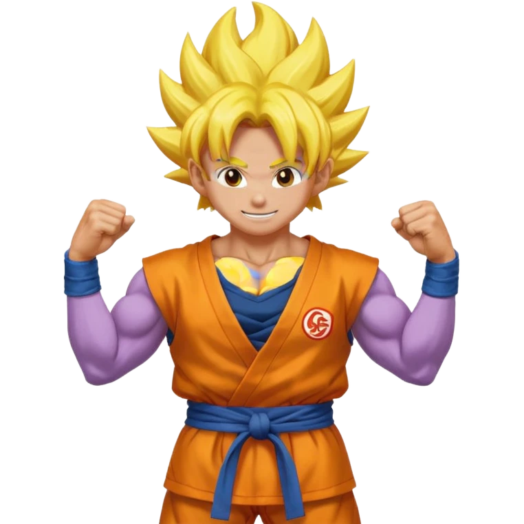 ايموجي غوكو بالغربزة فائقة يجب أن يكون يشبه غوكو مثل في انمي emoji