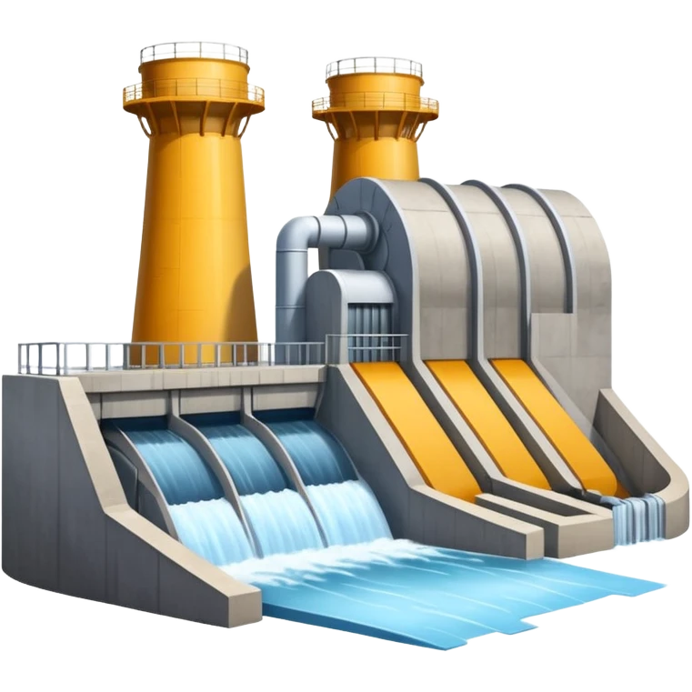 hydroelectric power plant emoji