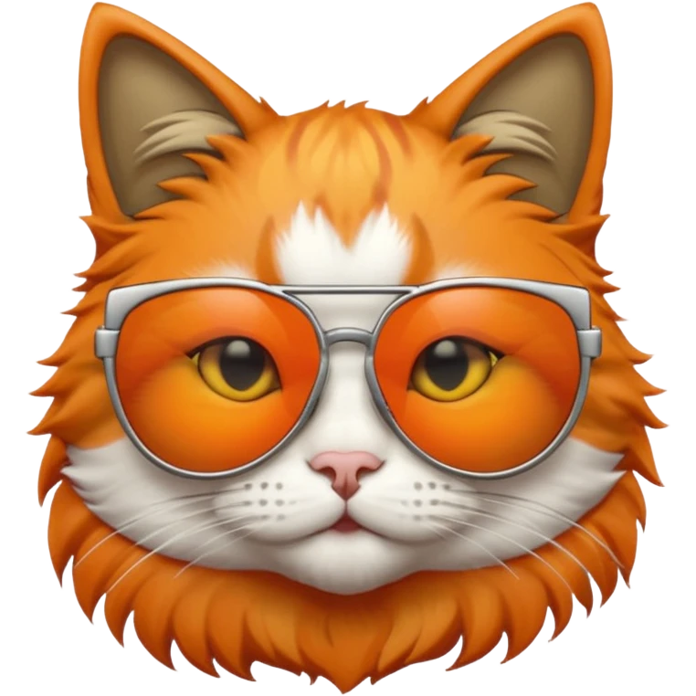 Cat wearing sunglasses emoji