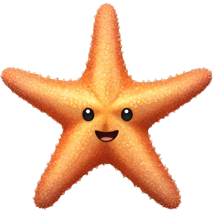 Hairy starfish emoji