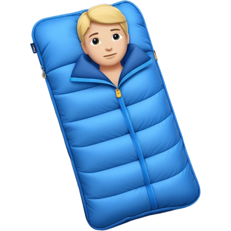 sleeping bag emoji