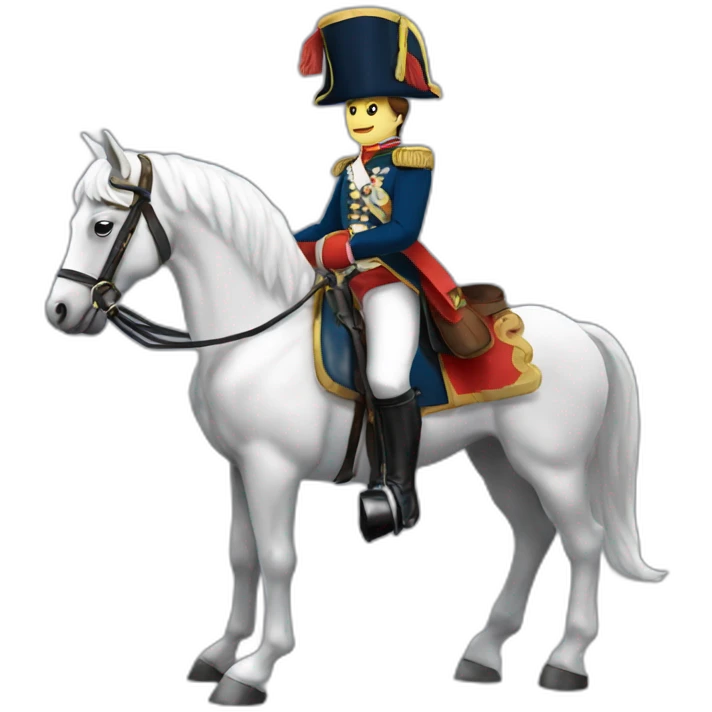 napoléon sur son cheval emoji