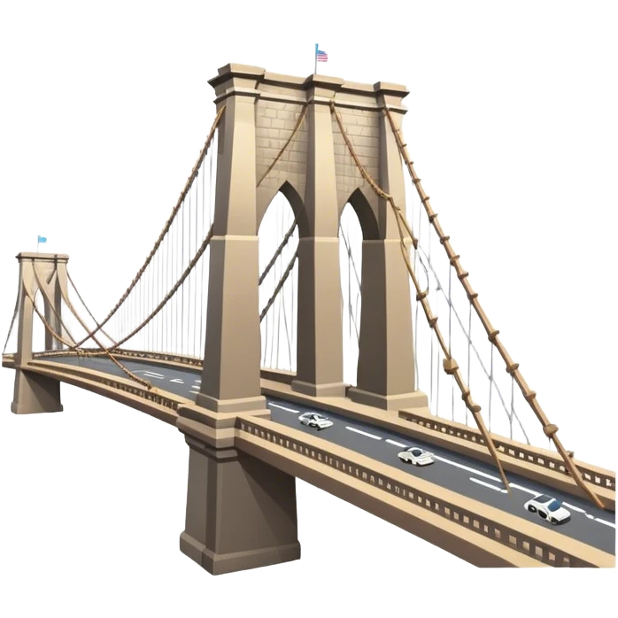 Brooklyn bridge emoji