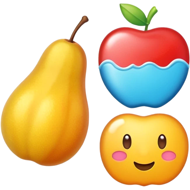 Quetschie ( pürierte Früchte (oder Gemüse/Getreide) in wiederverschließbaren Kunststoffbeuteln) emoji