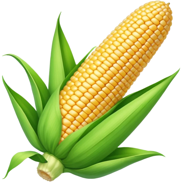 green blegian corn cob emoji
