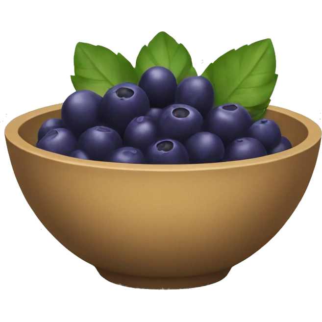 Açai bowl emoji