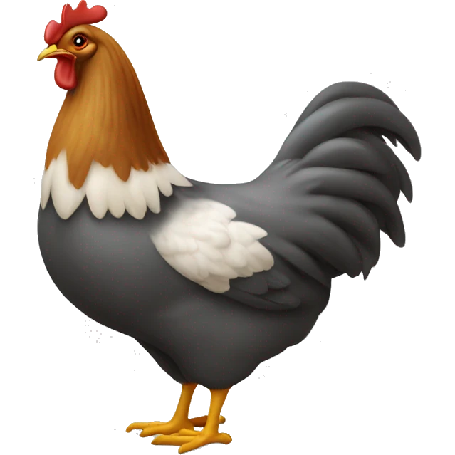 Une poule  emoji