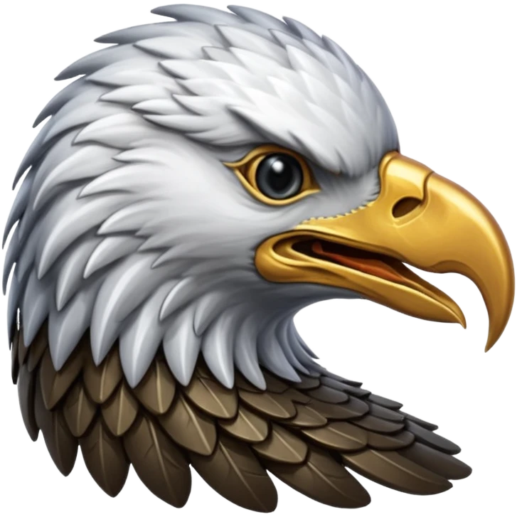 Silver Elder Scrolls Online eagle eating its tail Ouroboro emoji